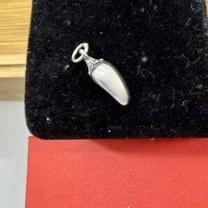 JAMES AVERY Sterling Silver Jalapeño Charm; RETIRED
